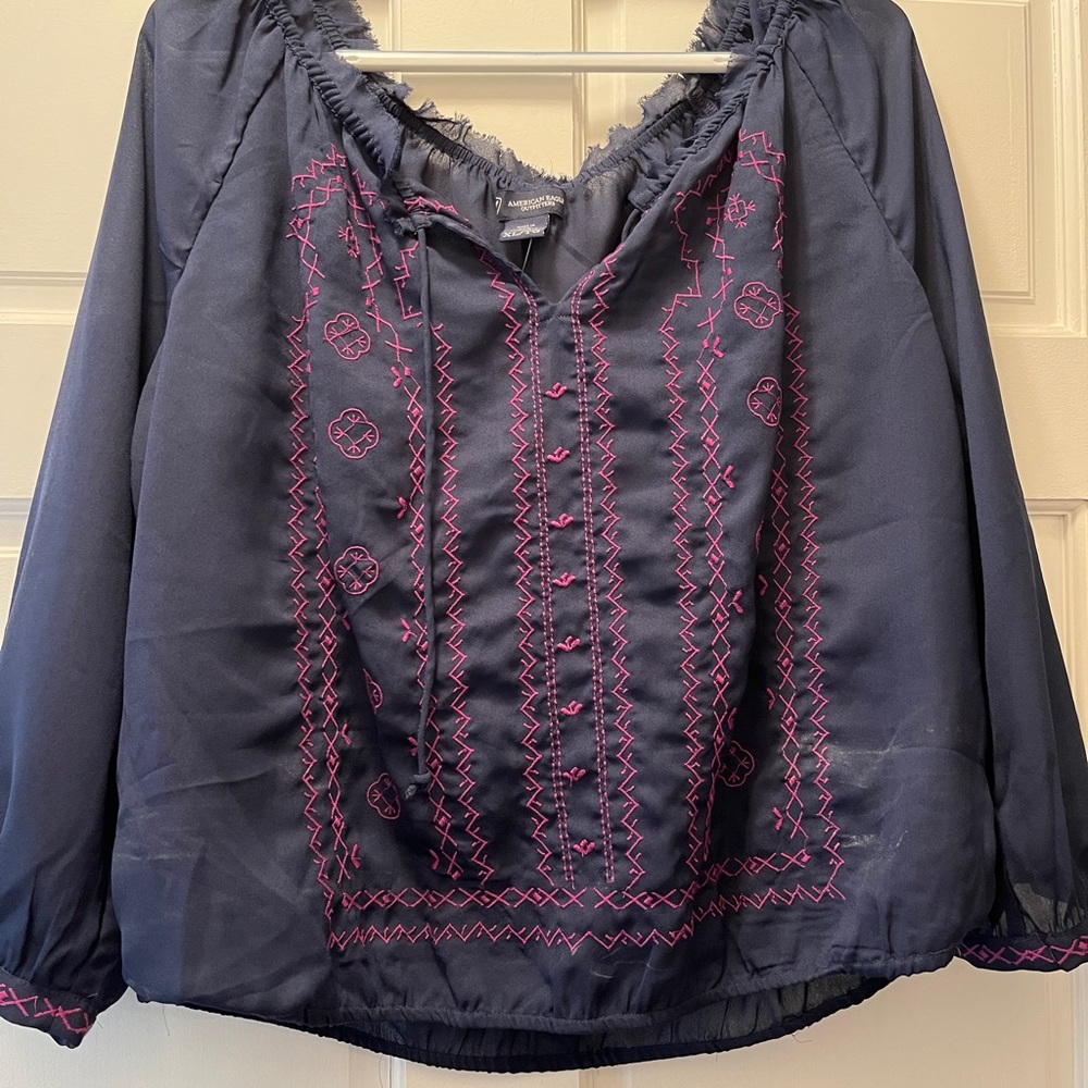 Adorable Boho Shirt from American Eagle!